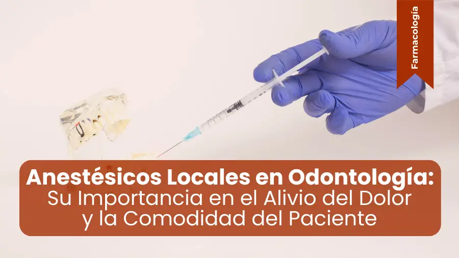 Anestésicos locales